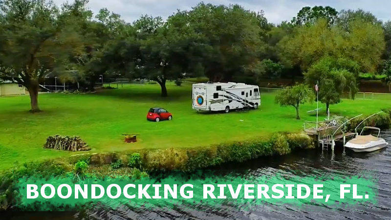 boondockers welcome free rv camping at Riverside.